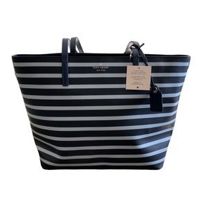 Kate Spade Janie Striped Tote